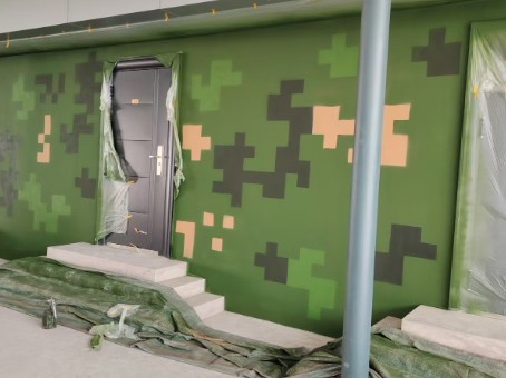 江北迷彩漆施工简介、工艺流程及分类